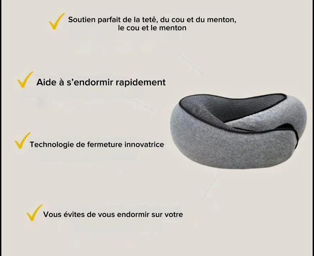 PillowBuddy™ - Oreiller cervical pour les voyages