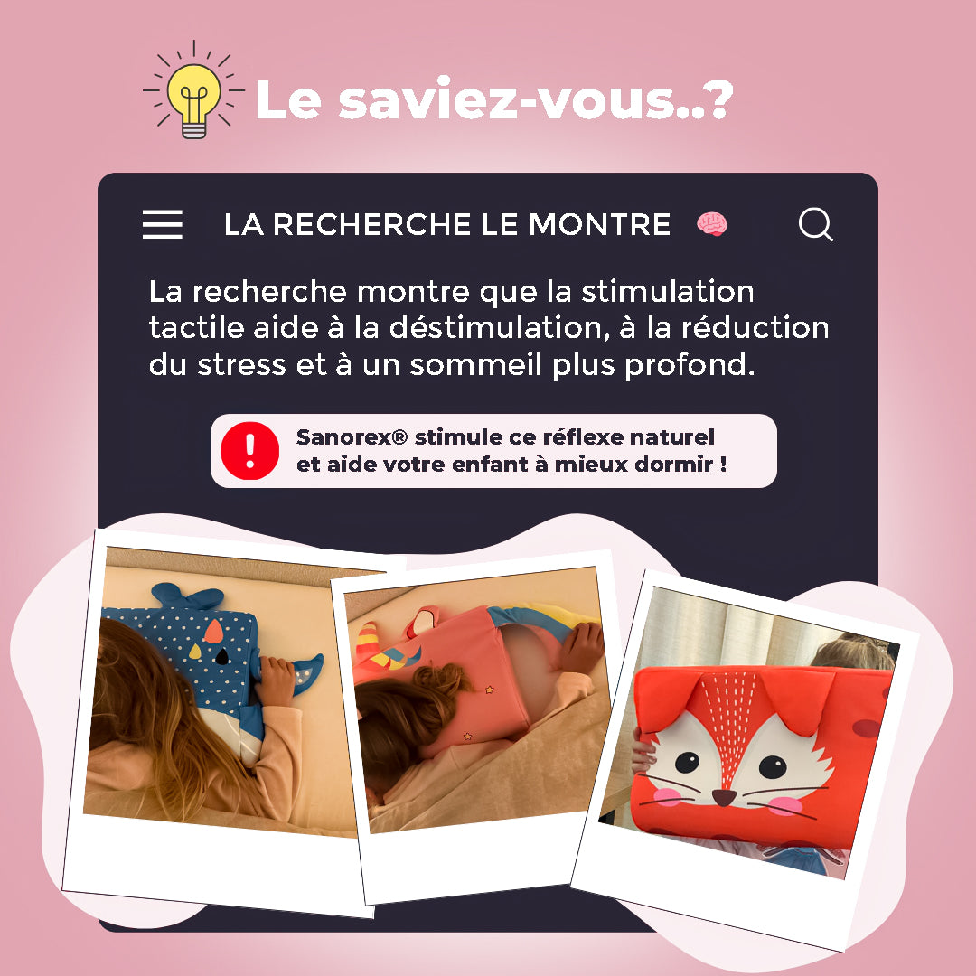 Calinou® - L'oreiller pour enfants pour un meilleur sommeil