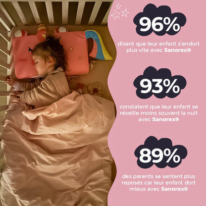 Calinou® - L'oreiller pour enfants pour un meilleur sommeil