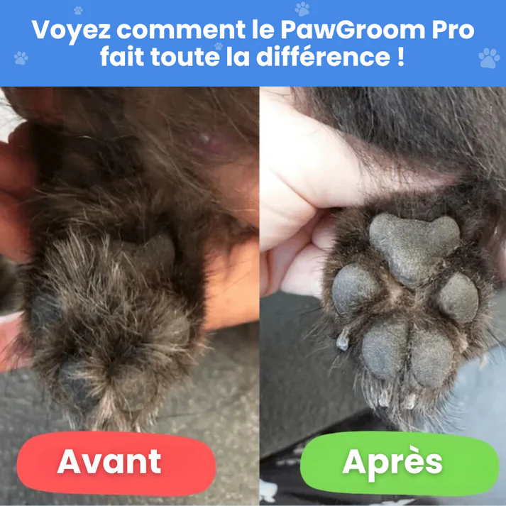 PawGroom Pro™ - Soin des pattes sans douleur en quelques secondes